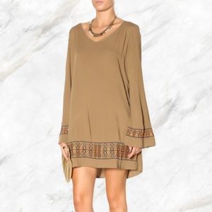 UMGEE tan boho dress size small